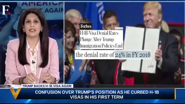 Trump Backs H-1B Visa Again Amid MAGA Civil War   Vantage With Palki Sharma