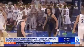 Shocking trade sends Luka Doncic to Lakers, Anthony Davis to Mavericks
