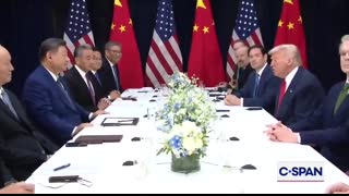 President Trump meets with Chinese President Xi