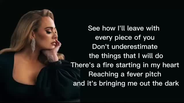 Adele - Rolling In The Deep (Lyrics)
