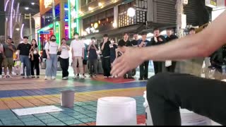 I pretended to be bad to surprise the audience...