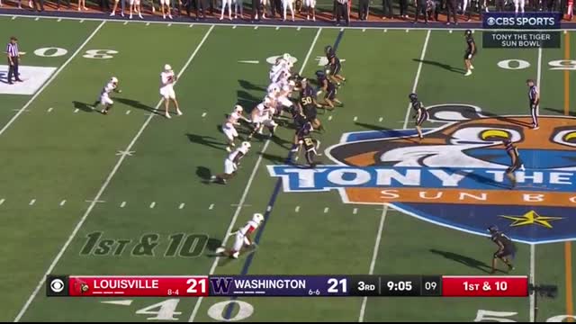 Sun Bowl Louisville Cardinals vs. Washington Huskies   FULL GAME HIGHLIGHTS