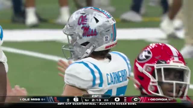 Sugar Bowl Ole Miss Rebels vs. Georgia Bulldogs   Full Game Highlights   ESPN College Football