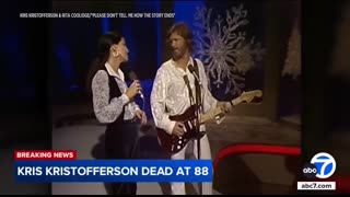 Kris Kristofferson, singer-songwriter and actor, dies at 88