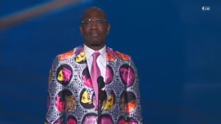 Dikembe Mutombo - Sager Strong Award   2018 NBA Awards