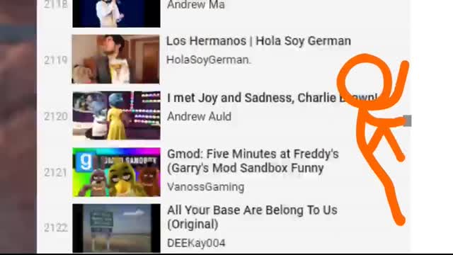 Animation vs. YouTube (original)