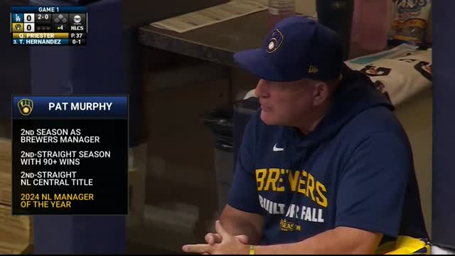 Near-grand slam ➡️ double play Brewers get out of BASES-LOADED JAM with a MIRACLE! ? (Full inning)