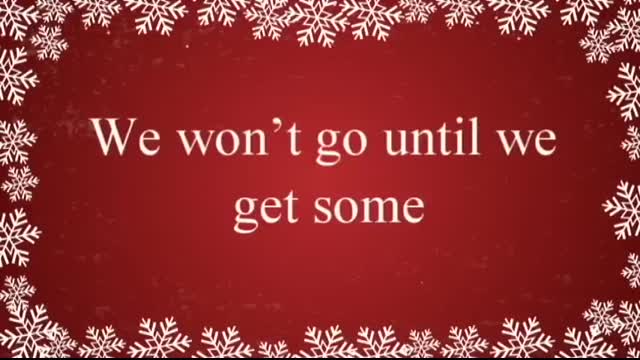 We Wish You a Merry Christmas with Lyrics   Christmas Carol & Song