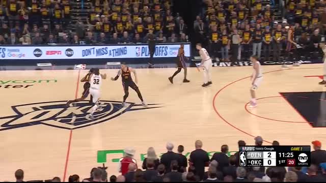 #4 NUGGETS at #1 THUNDER   FULL GAME 1 HIGHLIGHTS   May 5, 2025