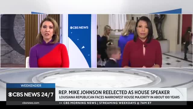 Two Republican holdouts flip to reelect Mike Johnson as House speaker
