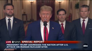 U.S. attack on Iran ‘a spectacular military success,’ Trump says