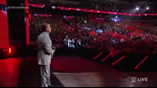 Mr. McMahon puts Shane McMahon in charge of Raw for the night Raw, April 4, 2016