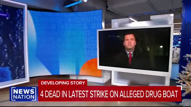 US military blows up alleged drug boat in eastern Pacific, killing 4   Morning in America