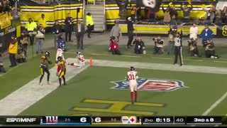 New York Giants vs. Pittsburgh Steelers Game Highlights   NFL 2024 Season Week 8
