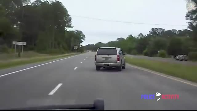 Intense High Speed Sheriff Pursuit Ends With PIT Maneuver in Marion County, Florida