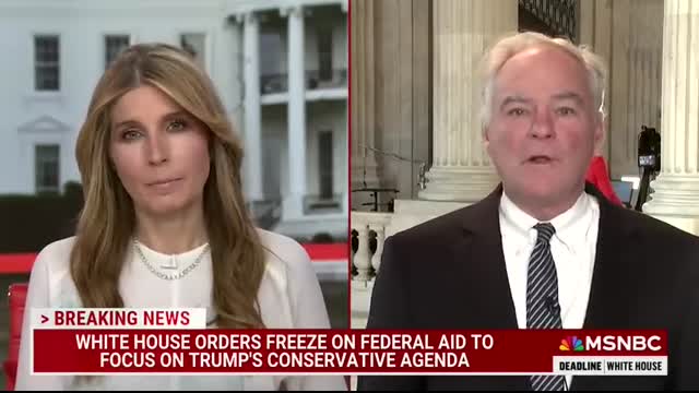 Sen. Tim Kaine BLASTS funding freeze ‘We’re not going to rest until we get this turned around'