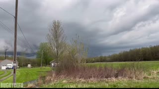 MOST INTENSE LAKE BREEZE SUPERCELL I'VE EVER CHASED. Champion-Kinsman, OH Supercell 04⧸25⧸2025