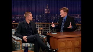 Brad Pitt on “True Romance” and “Troy”   Late Night with Conan O’Brien
