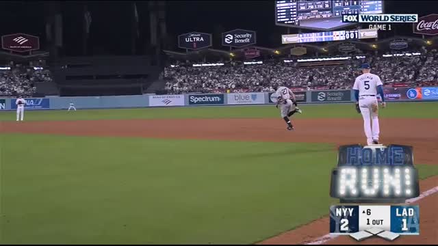 GIANCARLO STANTON's FIRST World Series home run! (Four straight games with a homer!)