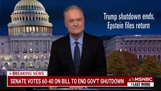 Lawrence With Trump's shutdown ending, Dems are closer than ever to forcing Epstein files release