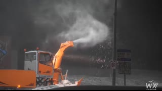 Mega California Blizzard 2024 - Day 1 - Winter Storm - Snow  - Wind - Raw 4k