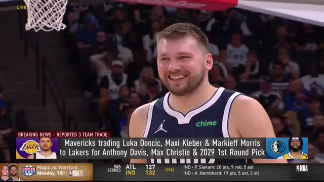 Lakers Acquire Luka Doncic From Mavericks for Anthony Davis in Blockbuster Trade ?   NBA GameTime