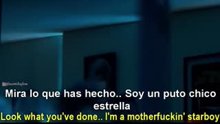 The Weeknd -  Starboy ft. Daft Punk   Subtitulada Español - Lyrics English