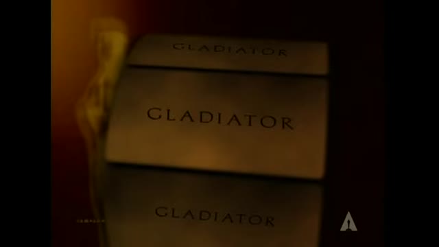 Gladiator  and  U-571  winning Oscars® for Sound and Sound Editing