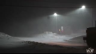 Mega California Blizzard 2024 - Day 1 - Winter Storm - Snow  - Wind - Raw 4k