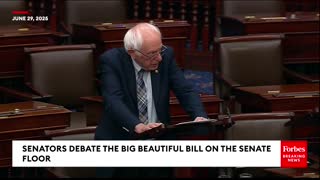 Bernie Sanders Reacts To Tillis Retiring After Opposing Big Beautiful Bill And Earning Trump's Ire