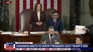 Election certification Congress certifies Trump's win    LiveNOW from FOX