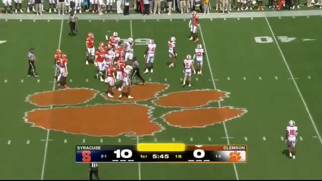 Syracuse Orange vs. Clemson Tigers   Full Game Highlights   ESPN CFB
