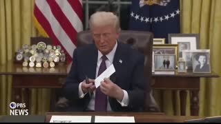 Trump Signs Slew of Crazy Executive Orders, Gets Mad at Church & a Shocking Lie Witness News