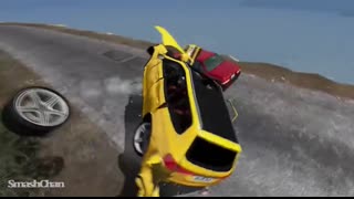 Cliff Drops #22 - BeamNG DRIVE   SmashChan