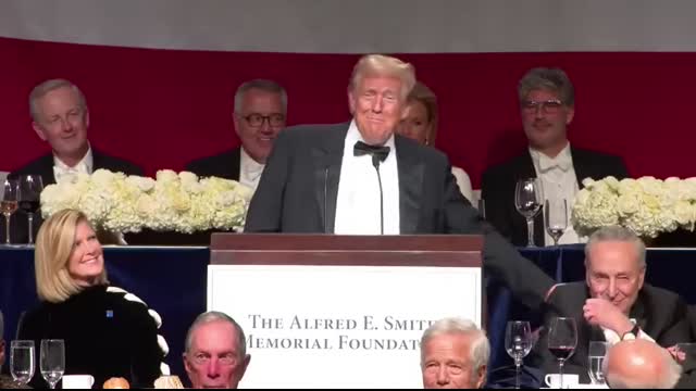 Donald Trump full speech at Al Smith Dinner in New York City (Oct. 17, 2024)