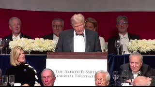 Donald Trump full speech at Al Smith Dinner in New York City (Oct. 17, 2024)