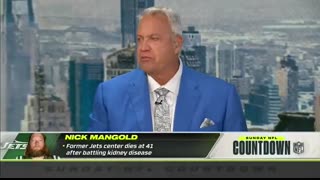 Rex Ryan pays an emotional tribute to the late Jets center, Nick Mangold