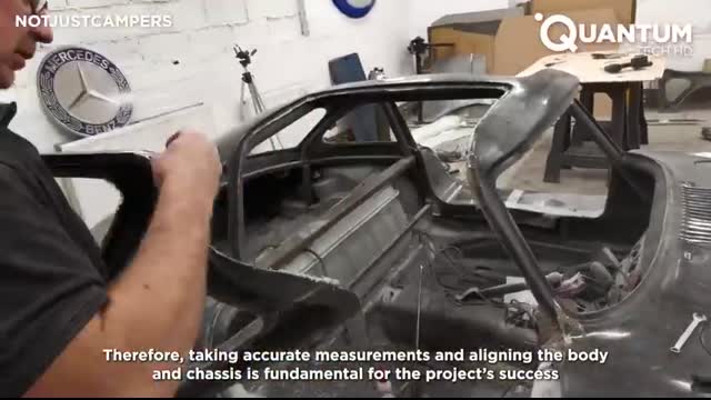 Man Builds Custom MERCEDES GULLWING Using Old Car Parts   Start to Finish by @andirt4