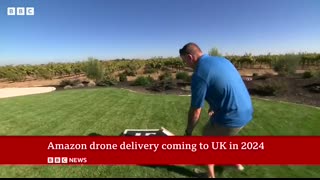 How does Amazon drone delivery work - BBC News