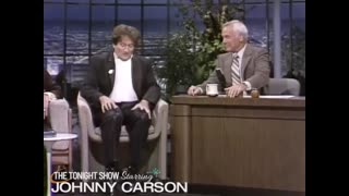 Robin Williams Makes an Insane First Appearance   Carson Tonight Show