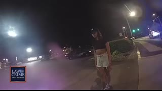 Bodycam Woman Tries Stealing Cop Car to Avoid DUI Arrest