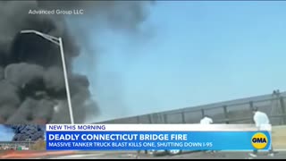 Massive tanker truck explosion   GMA