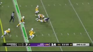 Vanderbilt Commodores vs. LSU Tigers   Full Game Highlights   ESPN College Football