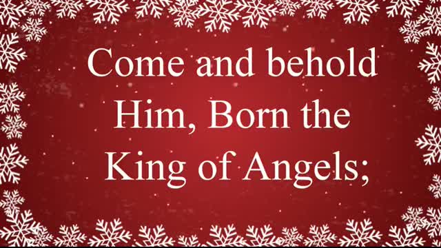 O Come All Ye Faithful with Lyrics   Christmas Songs & Carols