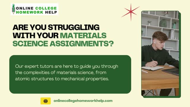 Unlock the World of Materials Science!