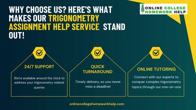 Master Trigonometry: Get Expert Assignment Help for Top Grades