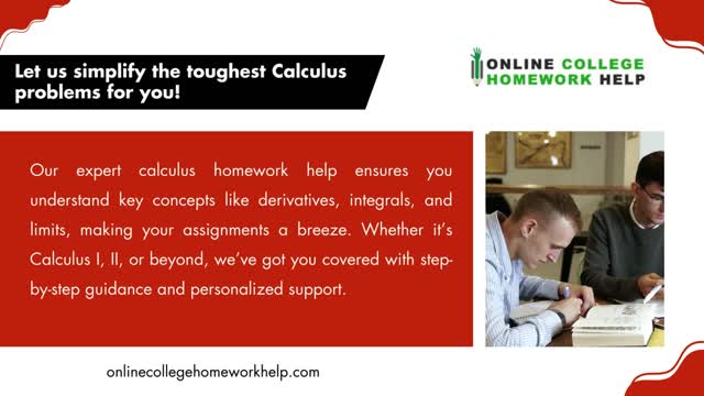Elevate Your Understanding of Calculus with Expert Assignment  Help