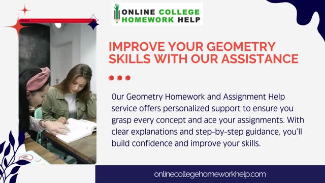 Your Path to Geometry Mastery: Assignment Help Available