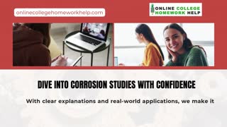 Expert Guidance for All Your Corrosion Assignment Challenges